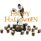 Resin Skeleton Ornament | Premium Halloween Gift Decor