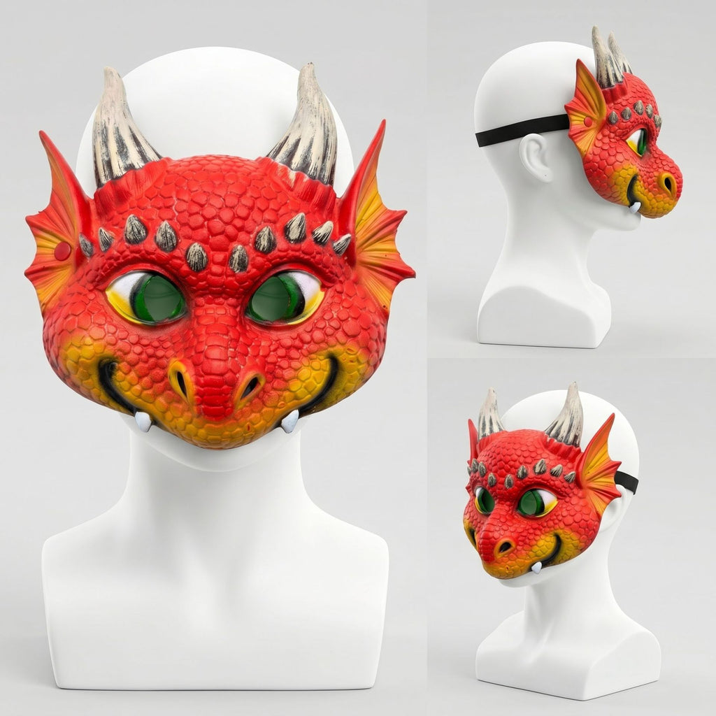 Baby Dragon Mask | Premium Halloween Costume Prop