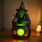 Witch Lamp Table Light | Premium Halloween Decorative Lighting