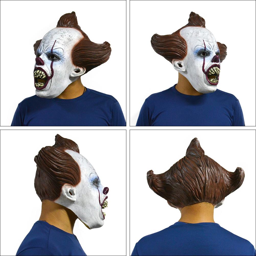 Latex Clown Mask | Premium Halloween Costume Prop