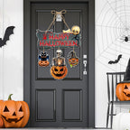 Pumpkin Door Hanging Banner | Premium Halloween Entry Decor