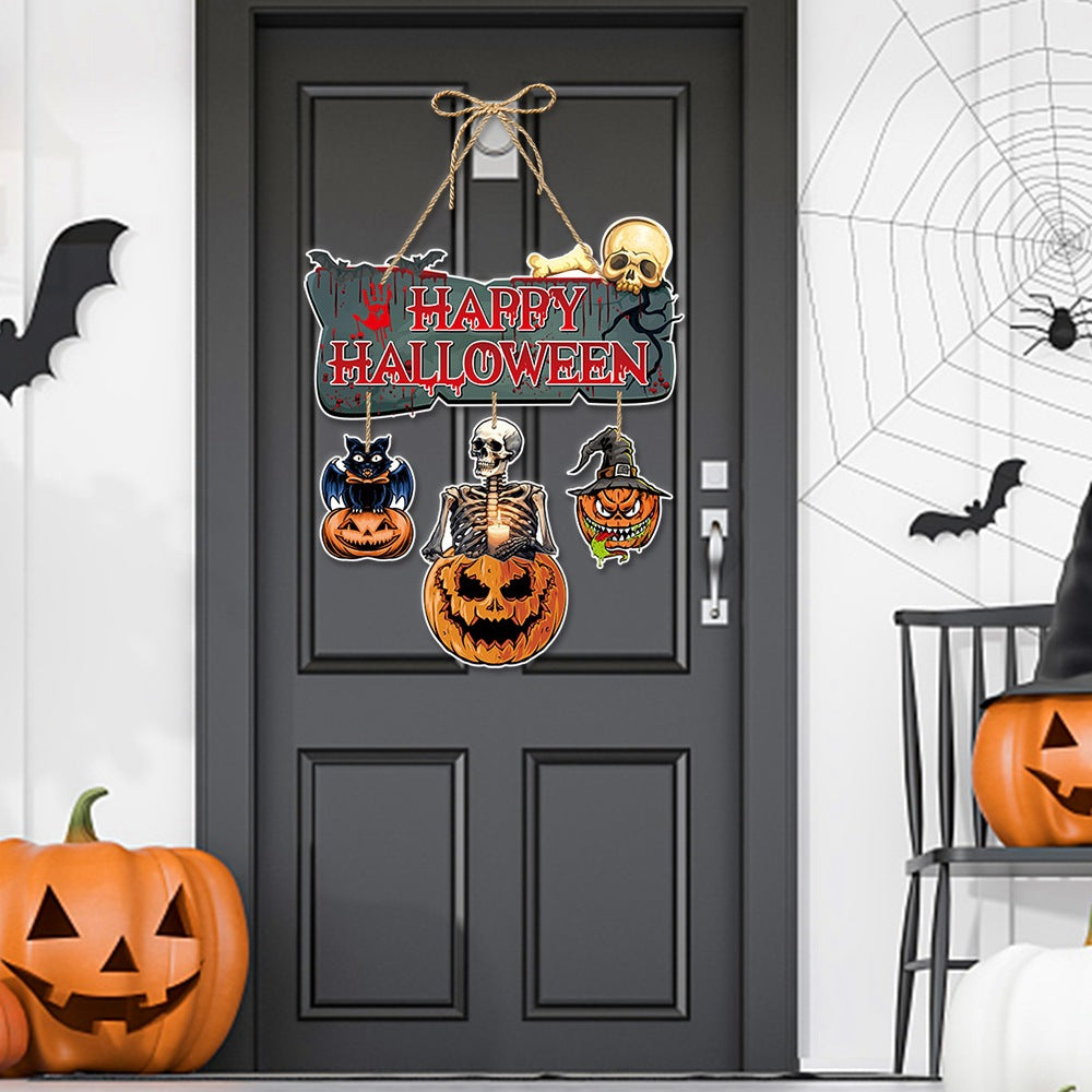 Halloween Door Hanging Banner | Premium Pumpkin Party Decor