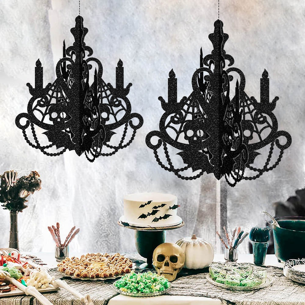3D Hanging Halloween Ornament | Premium Paper Décor, 30cm/35cm