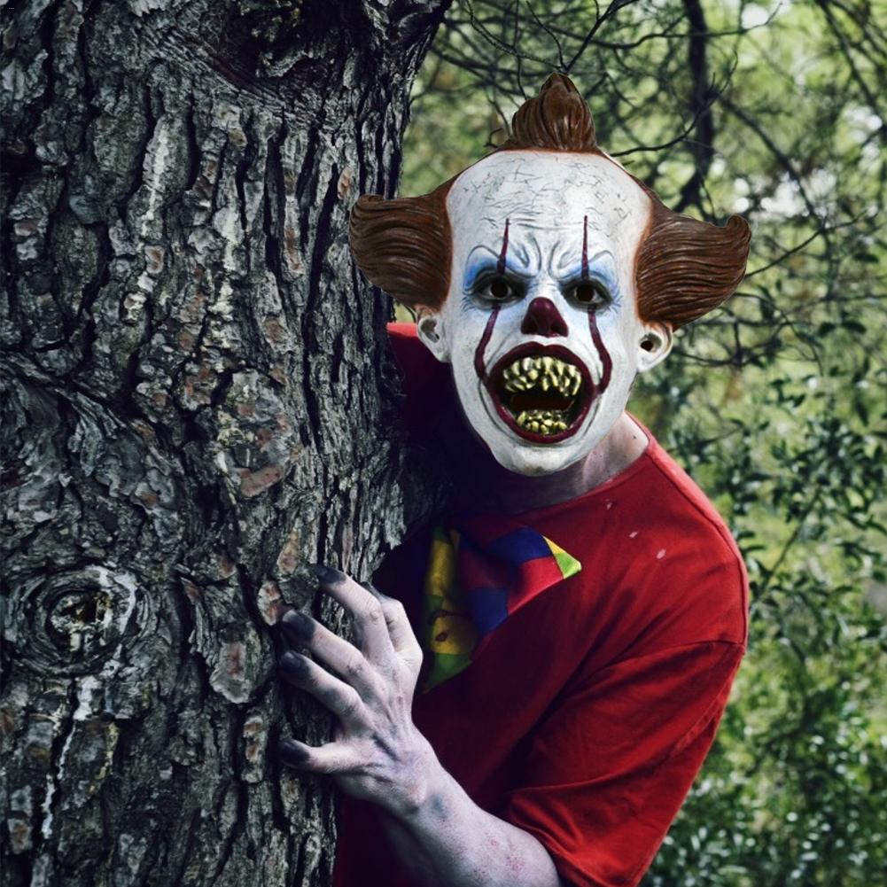 Latex Clown Mask | Premium Halloween Costume Prop