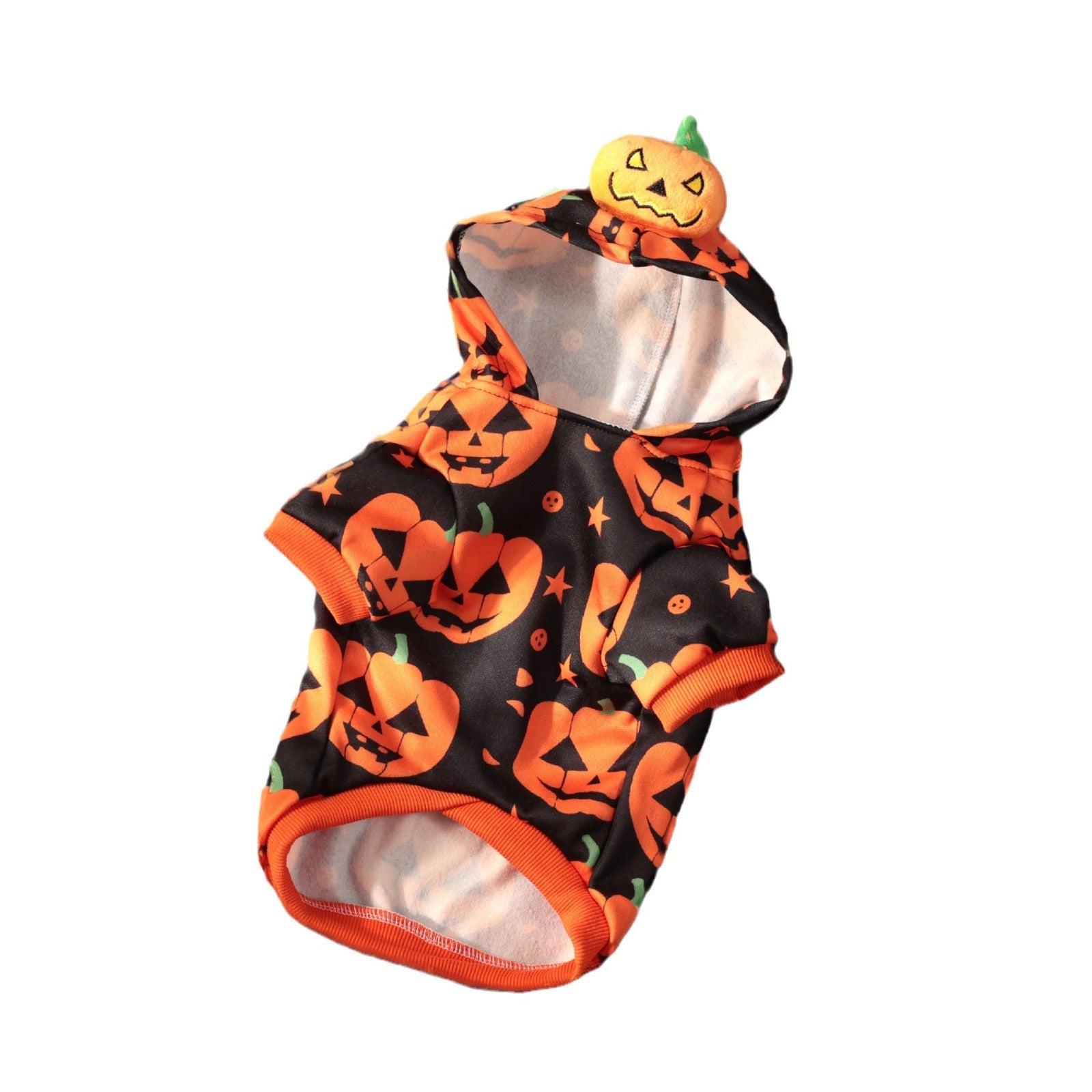 Pumpkin Hoodie for Dogs | Premium Halloween Pet Sweatshirt
