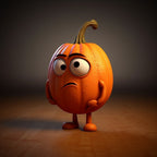 Tabletop Pumpkin Figurine | Premium Halloween Resin Decor