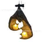 Bat Wall Tealight Holder | Premium Halloween Candlestick Decor