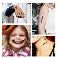 Halloween Tattoo Stickers | Premium Party Makeup Accessory