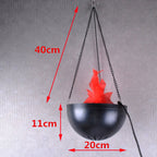 Hanging Flame Light | Premium Halloween Bar Ambiance Decor