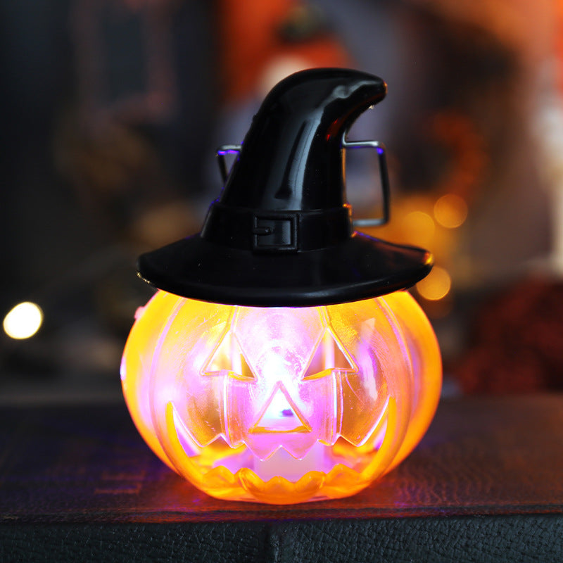 Portable Pumpkin Candle Holder | Premium Halloween Night Light