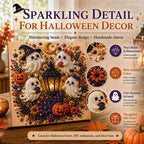 Spooky Ghost Diamond Art Kit | Premium Halloween DIY Wall Decor