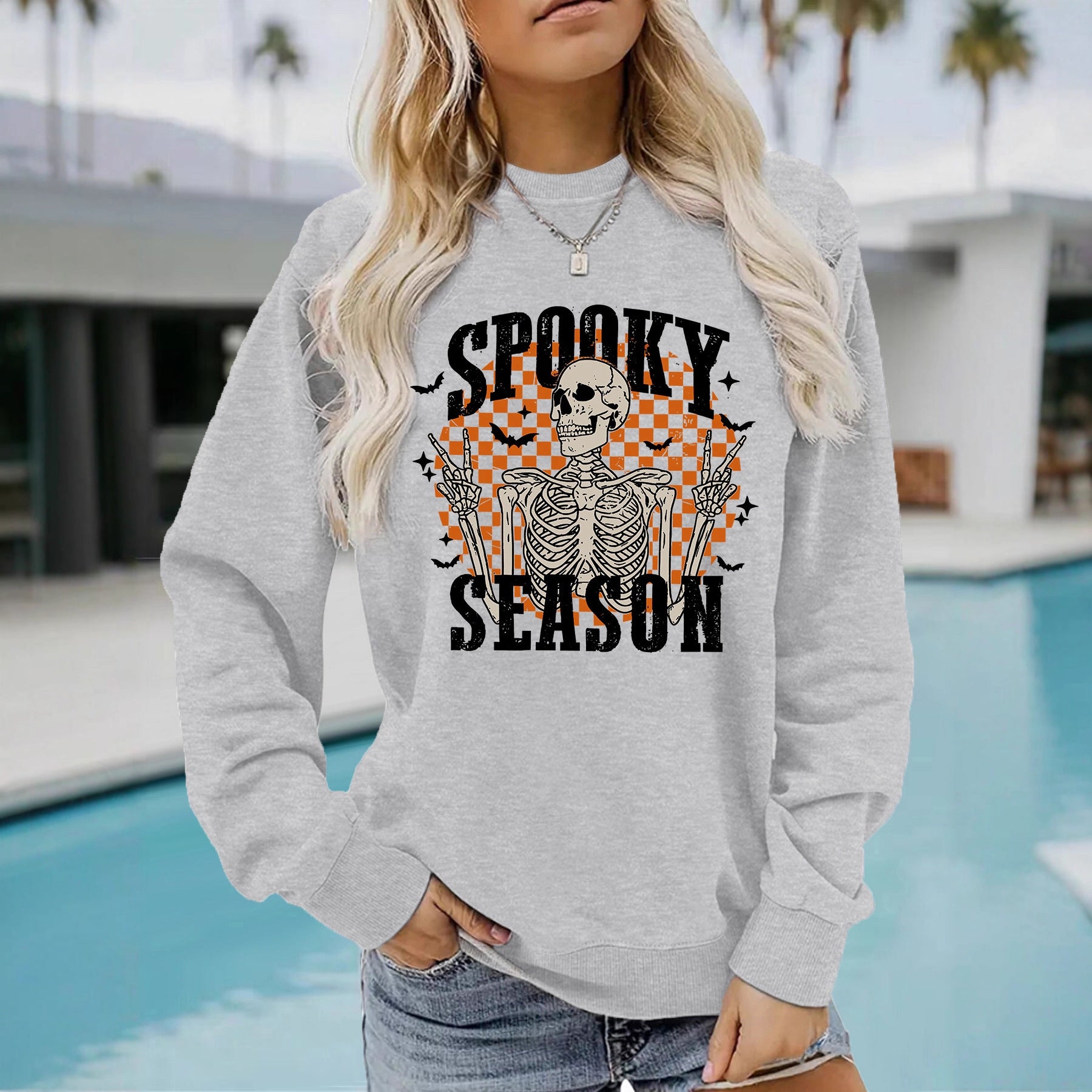 Printed Halloween Hoodie | Premium Loose Fit Sweatshirt