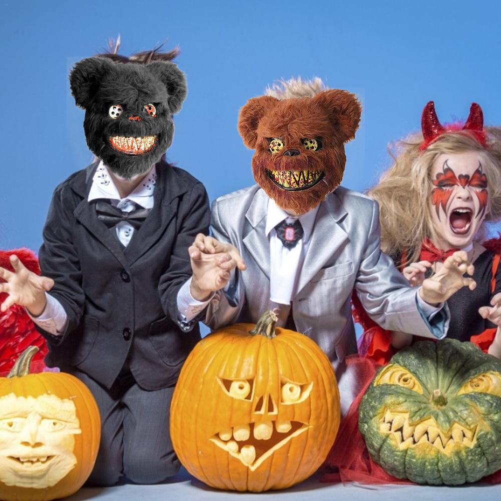 Bloody Teddy Bear Mask | Premium Halloween Costume Prop
