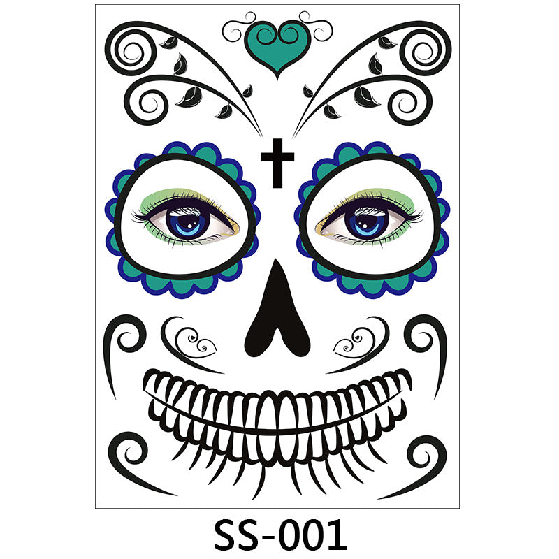 Halloween Face Sticker | Premium Costume Accessory