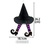 3D Honeycomb Halloween Décor Set | Premium Pumpkin & Spider Ornaments
