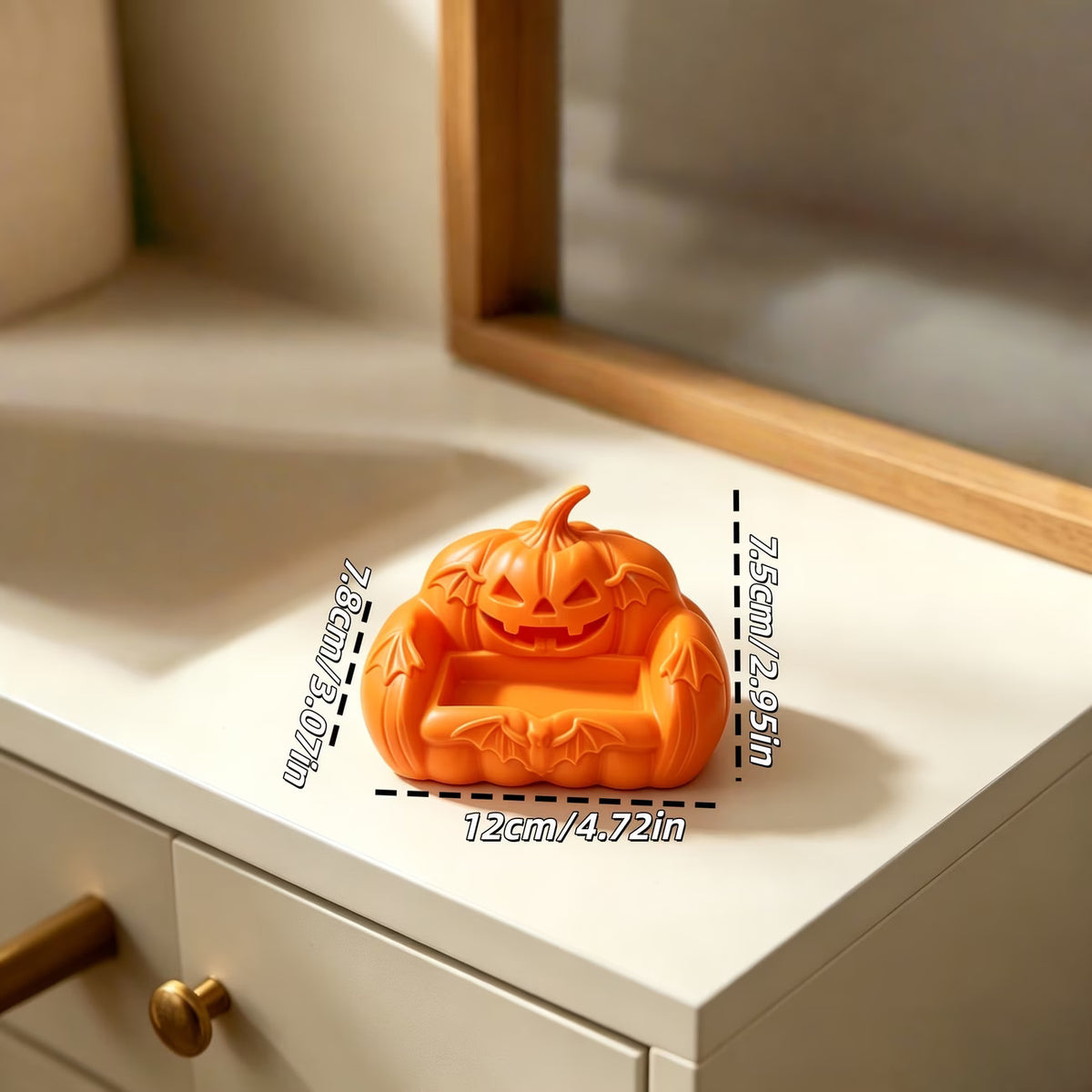 Ghost Sofa Jewelry Tray | Premium Halloween Desk Decor