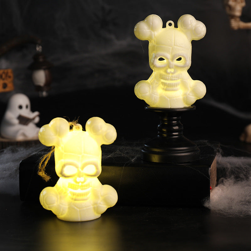 Skull Glow Night Light | Premium Halloween Ambient Decor