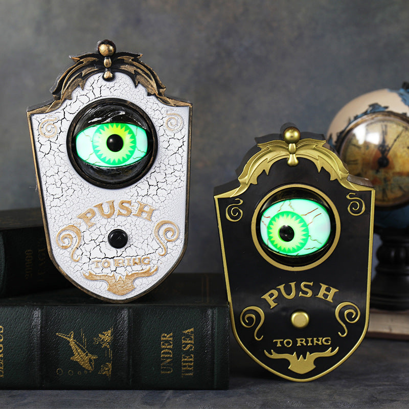 Eyeball Doorbell Prop | Premium Halloween Scare Decoration