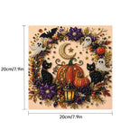 Spooky Ghost Diamond Art Kit | Premium Halloween DIY Wall Decor