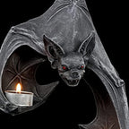 Bat Wall Tealight Holder | Premium Halloween Candlestick Decor
