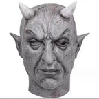 Demon Horn Mask | Premium Halloween Latex Costume Prop