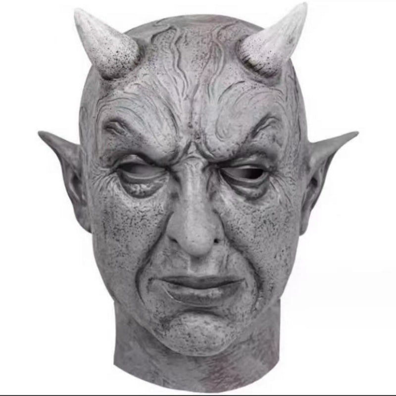 Demon Horn Mask | Premium Halloween Latex Costume Prop