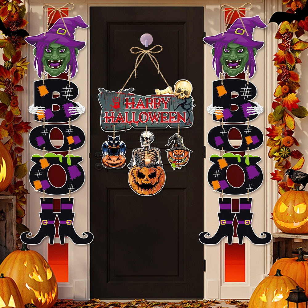 Halloween Door Hanging Banner | Premium Pumpkin Party Decor
