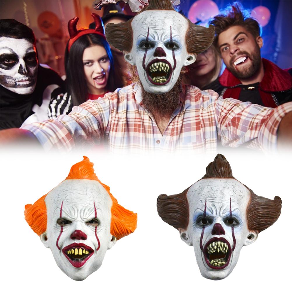 Latex Clown Mask | Premium Halloween Costume Prop