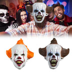 Latex Clown Mask | Premium Halloween Costume Prop