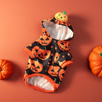 Pumpkin Hoodie for Dogs | Premium Halloween Pet Sweatshirt