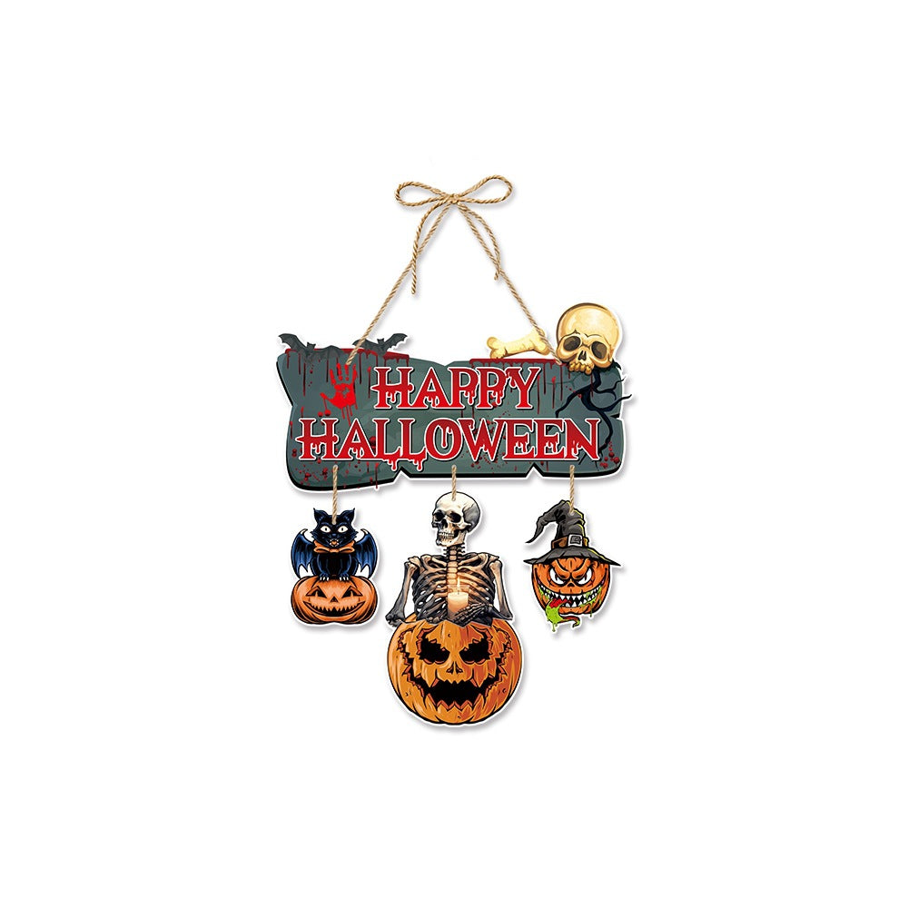 Pumpkin Door Hanging Banner | Premium Halloween Entry Decor