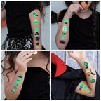 Luminous Tattoo Stickers | Premium Halloween Party Favor