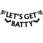 Bat & Spider Streamer Set | Premium Halloween Party Decor