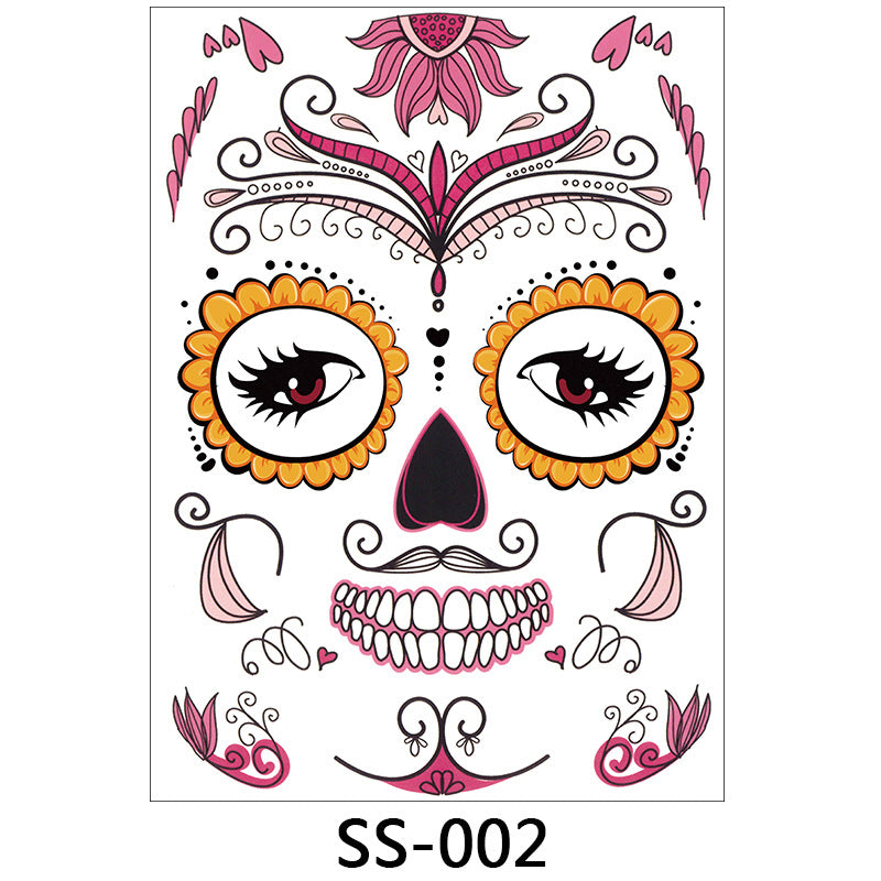 Halloween Face Sticker | Premium Costume Accessory