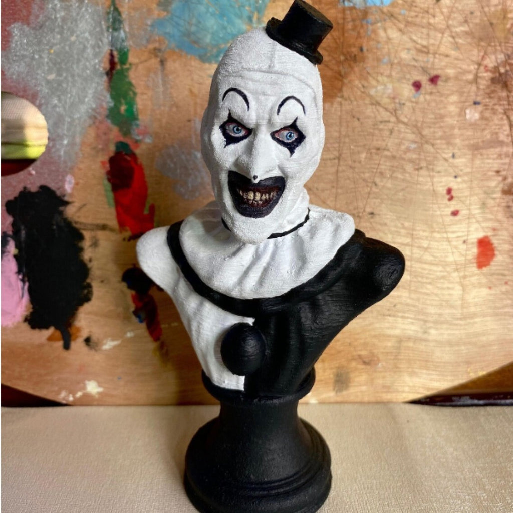 Horror Clown Resin Statue | Premium Halloween Collector's Decor