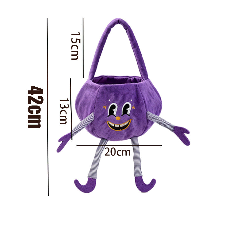 Bow Candy Bag | Premium Halloween Trick-or-Treat Bucket