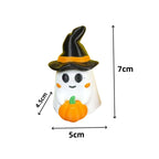 Cute Pumpkin Ghost Ornament | Premium Halloween Gift Decor