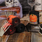 Spider Print Ribbon | Premium Halloween DIY Decor Ribbon