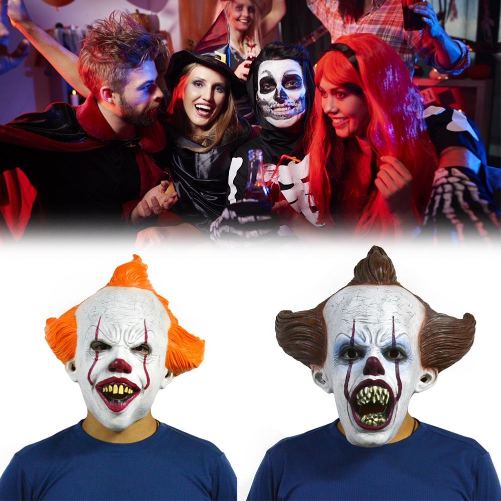 Latex Clown Mask | Premium Halloween Costume Prop