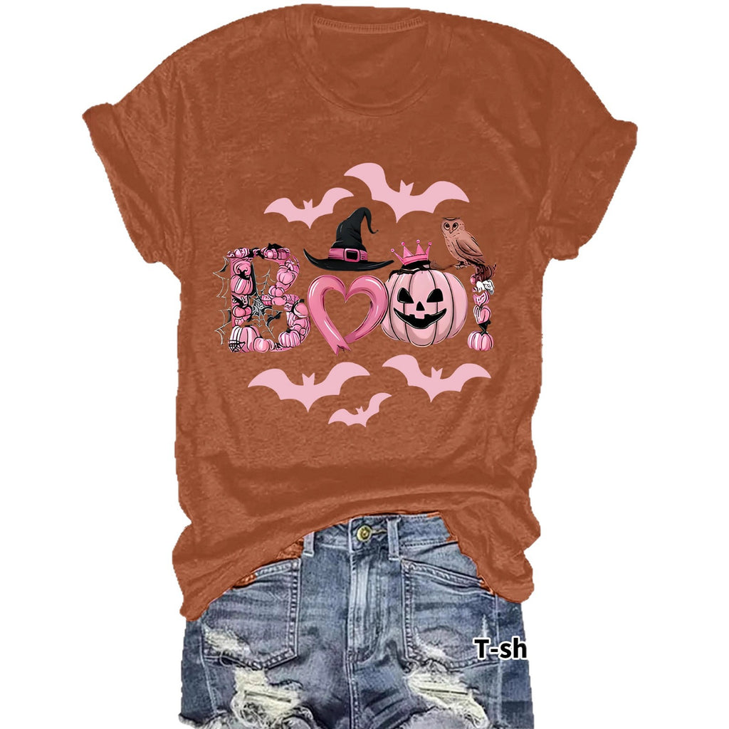 Halloween Printed Tee | Premium Short Sleeve Shirt