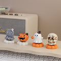 Spinning Pumpkin Resin Ornament | Premium Halloween Decor