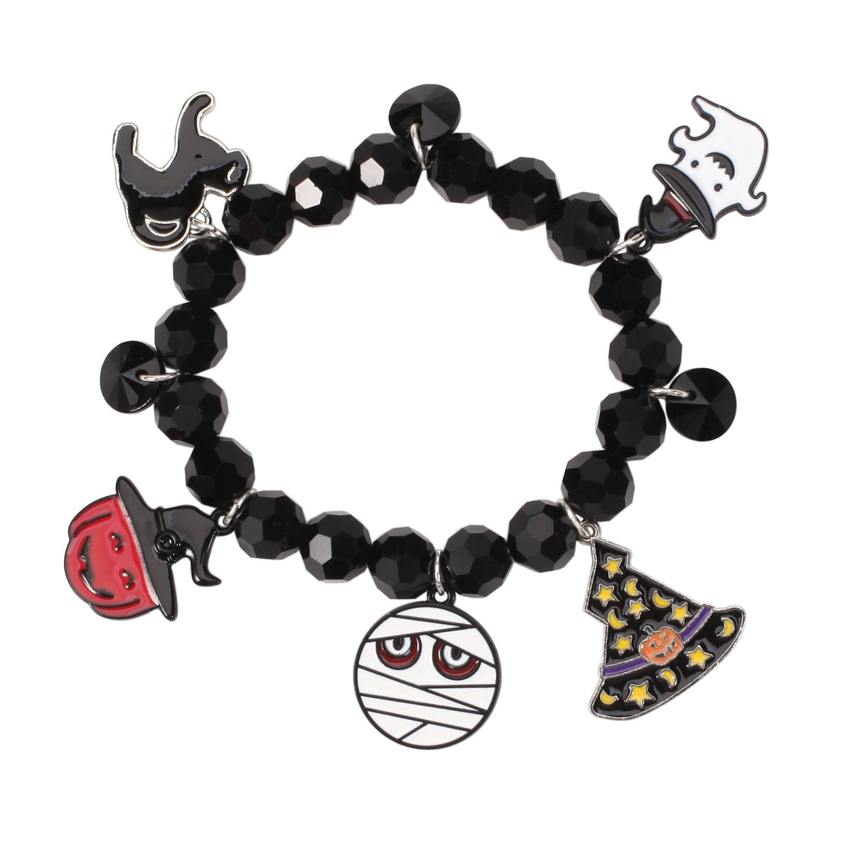 Halloween Crystal Charm Bracelet | Premium Party Accessory