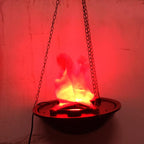 Hanging Flame Light | Premium Halloween Bar Ambiance Decor