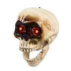 Motion Sensor Skull Heads | Premium Halloween Sound & Light Prop