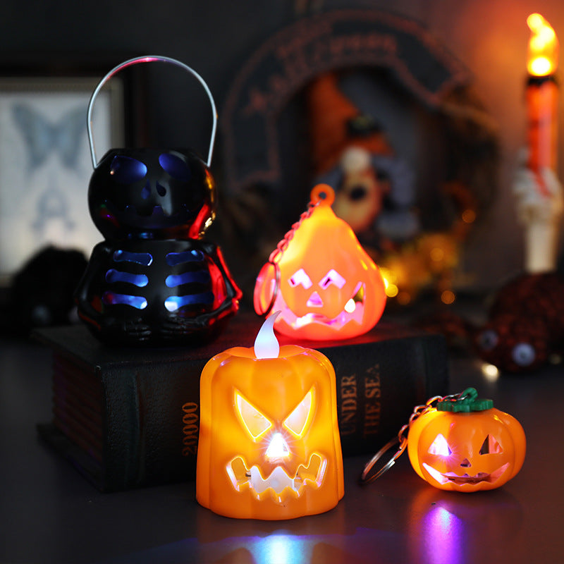 Portable Pumpkin Candle Holder | Premium Halloween Night Light