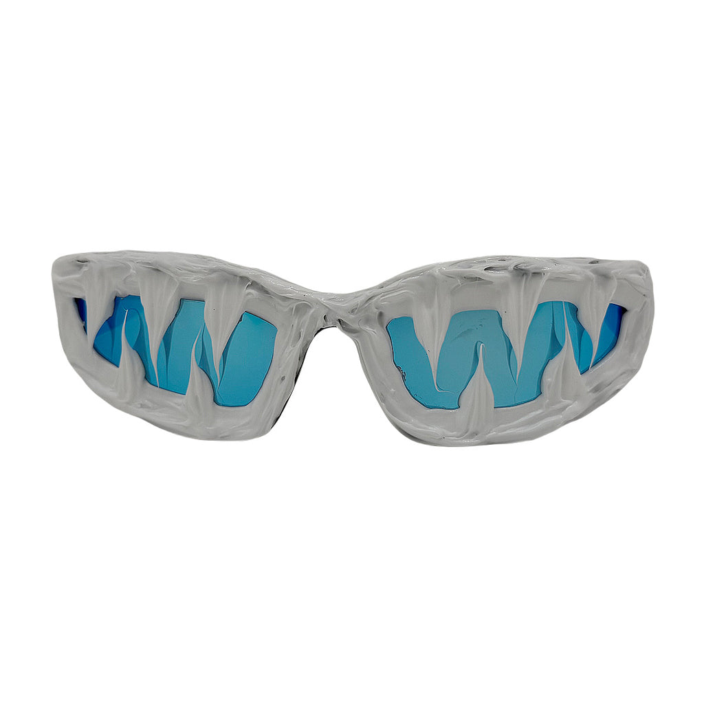 Asymmetrical Resin Sunglasses | Premium Halloween Statement Eyewear