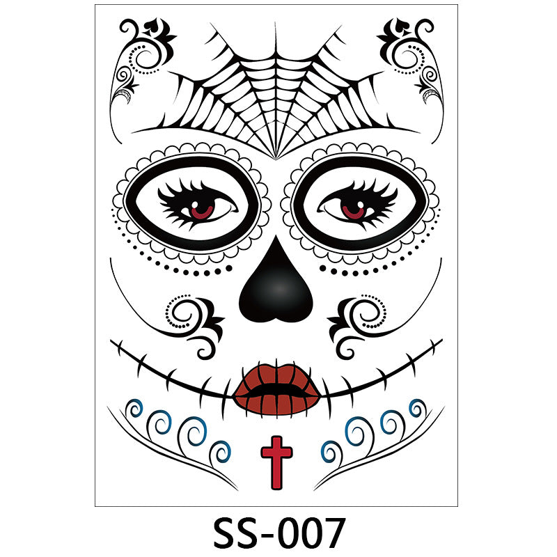 Halloween Face Sticker | Premium Costume Accessory