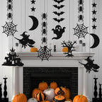 Halloween Streamer Décor Set, 6pc | Premium Party Hanging Decorations