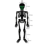 Flashing Skull Ornament | Premium Halloween Party Decor