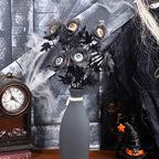 Eyeball Maple Leaf Bouquet | Premium Halloween Decor Stems